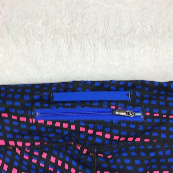 Under Armour Fly-By Printed Capri Medium Compression Running Zip Pocket - Picture 3 of 6